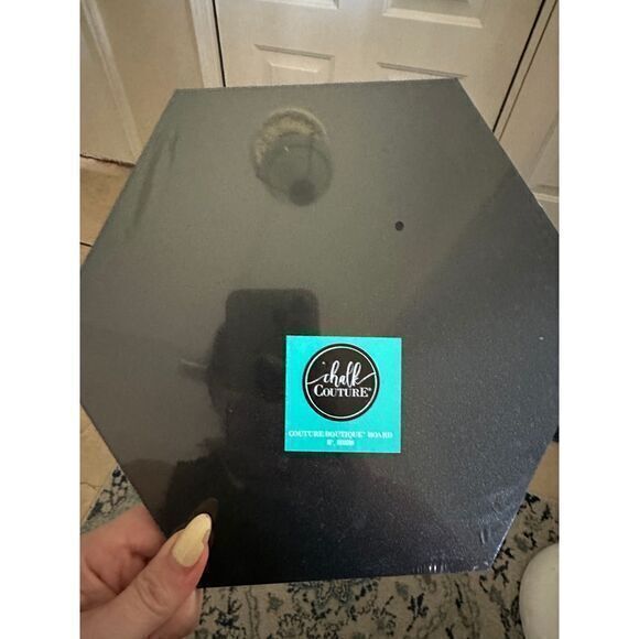 Chalk Couture Hexagon Board Reusable Chalkboard Surface for‎ DIY Home Decor - Picture 1 of 1